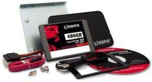 KINGSTON SV300S3B7A/480G SSDNOW V300 480GB SATA3 2.5\'\' UPGRADE BUNDLE KIT