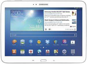 SAMSUNG GALAXY TAB 3 10.1\'\' 16GB WIFI GPS BT USB P5210 WHITE SAMSUNG GALAXY TAB 3 10.1\'\' 16GB WIFI GPS BT USB P5210 WHITE