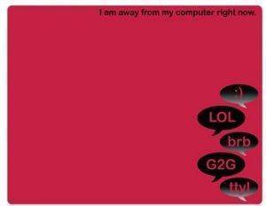 G-CUBE CHATROOM GMCR-20R MOUSE PAD RED