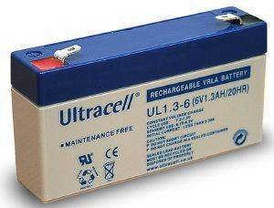 ULTRACELL UL1.3-6 6V/1.3AH REPLACEMENT BATTERY