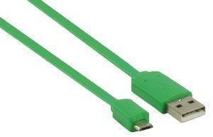 VALUELINE VLMP60410G1.00 A MALE - MICRO B MALE USB2.0 ADAPTER CABLE 1M GREEN