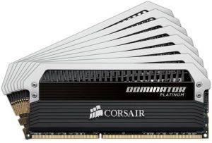 CORSAIR CMD64GX3M8A2133C9 DOMINATOR PLATINUM 64GB (8X8GB) DDR3 2133HZ PC3-17066 8-CHANNEL KIT CORSAIR CMD64GX3M8A2133C9 DOMINATOR PLATINUM 64GB (8X8GB) DDR3 2133HZ PC3-17066 8-CHANNEL KIT