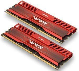 PATRIOT PV316G240C0KRD VIPER 3 VENOM RED 16GB (2X8GB) DDR3 2400MHZ CL10 DUAL CHANNEL KIT