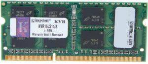 KINGSTON KVR16LS11/8 8GB SO-DIMM DDR3 1600MHZ VALUE RAM