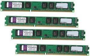 KINGSTON KVR1333D3N9K4/32G 32GB (4X8GB) DDR3 PC3-10600 1333MHZ CL9 VALUE RAM QUAD CHANNEL KIT