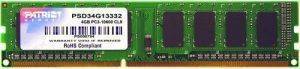 PATRIOT DIMM 4GB DDR3-1333 SIGNATURE LINE PSD34G13332