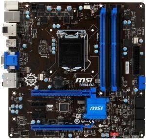 MSI B85M-G43 RETAIL MSI B85M-G43 RETAIL