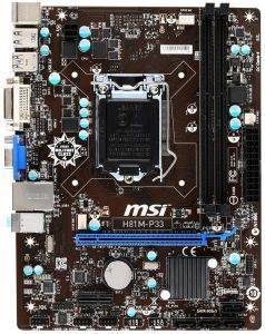 MSI H81M-P33 V2 RETAIL