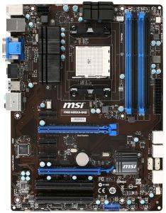 MSI FM2-A85XA-G43 RETAIL MSI FM2-A85XA-G43 RETAIL