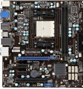 MSI FM2-A75MA-E35 RETAIL MSI FM2-A75MA-E35 RETAIL