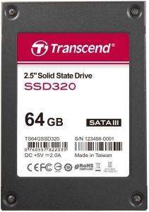 TRANSCEND TS64GSSD320 SSD320 64GB 2.5\'\' SSD SATA3