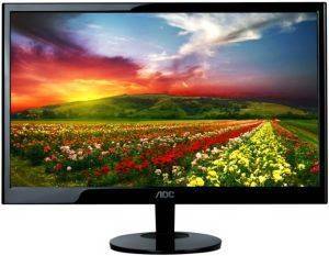 AOC E2251FWU 21.5\'\' LED MONITOR ULTRA SLIM USB POWERED BLACK