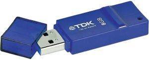 TDK TF30 8GB USB3.0 FLASH DRIVE BLUE TDK TF30 8GB USB3.0 FLASH DRIVE BLUE