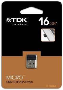 TDK MICRO 16GB USB2.0 FLASH DRIVE