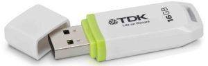 TDK TF10 16GB USB2.0 FLASH DRIVE WHITE