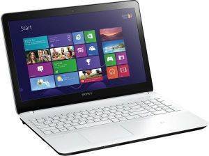 SONY VAIO FIT E SVF1521C6EW 15.5\'\' INTEL DUAL CORE 2117U 4GB 500GB NVIDIA GF GT740M 1GB WIN 8 WHITE