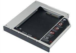 AKASA AK-OA2SDE-BK N.STOR 2.5'' SATA HDD/SSD TO LAPTOP IDE ODD BAY