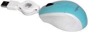 APPROX APPOMRLB OPTICAL MOUSE WITH RETRACTABLE USB CABLE LIGHT BLUE APPROX APPOMRLB OPTICAL MOUSE WITH RETRACTABLE USB CABLE LIGHT BLUE