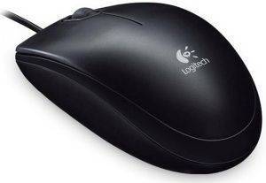 LOGITECH B100 OPTICAL USB MOUSE BLACK