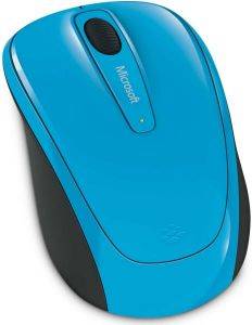 MICROSOFT WIRELESS MOBILE MOUSE 3500 CYAN BLUE