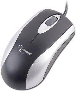 GEMBIRD MUSOPTI4-USB OPTICAL MOUSE USB BLACK/GREY