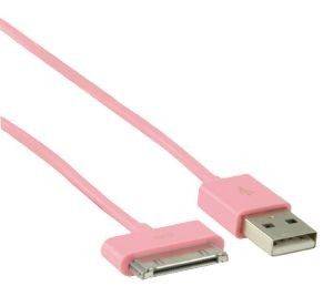 VALUELINE VLMP39100P1.00 DATA AND CHARGING CABLE PINK
