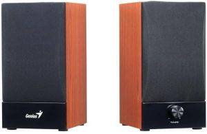GENIUS SP-HF800B STEREO WOOD SPEAKERS GENIUS SP-HF800B STEREO WOOD SPEAKERS