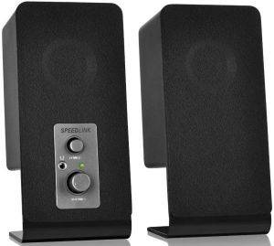 SPEEDLINK SL-8005-SBK EVENT USB PC STEREO SPEAKER 2.0 BLACK SPEEDLINK SL-8005-SBK EVENT USB PC STEREO SPEAKER 2.0 BLACK