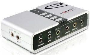 DELOCK 61803 USB SOUND BOX 7.1