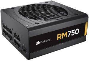 CORSAIR RM SERIES RM750 - 750 WATT 80 PLUS GOLD CERTIFIED FULLY MODULAR PSU