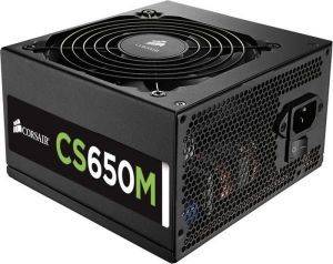 CORSAIR CS SERIES MODULAR CS650M - 650 WATT 80 PLUS GOLD CERTIFIED PSU