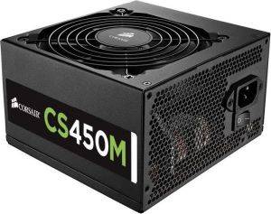 CORSAIR CS SERIES MODULAR CS450M - 450 WATT 80 PLUS GOLD CERTIFIED PSU CORSAIR CS SERIES MODULAR CS450M - 450 WATT 80 PLUS GOLD CERTIFIED PSU