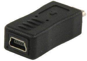 VALUELINE VLCP60904B USB MINI B FEMALE - USB MICRO B MALE USB2.0 ADAPTER