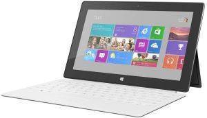 MICROSOFT SURFACE 10.6\'\' QUAD CORE 1.3GHZ 32GB WINDOWS 8.1 RT + WHITE TOUCH COVER KEYBOARD