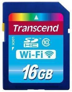 TRANSCEND WI-FI SDHC CARD 16GB CLASS 10