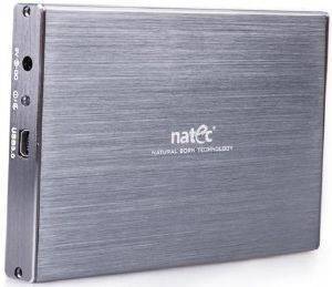 NATEC NKZ-0480 2.5\'\' HDD ENCLOSURE RHINO LIMITED EDITION USB3.0 GREY