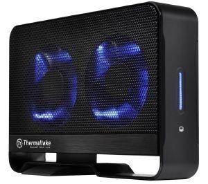 THERMALTAKE ST0020E MAX 5G 3.5\'\' SATA/SSD HDD ACTIVE COOLING EXTERNAL ENCLOSURE USB3.0 BLACK