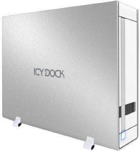 RAIDSONIC ICY DOCK MB559U3S-1S 3.5\'\' SATA HARD DRIVE ENCLOSURE PEARL WHITE