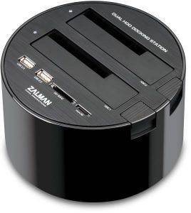 ZALMAN ZM-MH200 HUB DUAL HDD DOCKING STATION USB 2.0/ESATA BLACK ZALMAN ZM-MH200 HUB DUAL HDD DOCKING STATION USB 2.0/ESATA BLACK