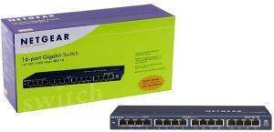 NETGEAR GS116 PROSAFE 16 PORT GIGABIT DESKTOP SWITCH