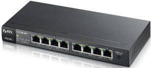 ZYXEL GS1100-8HP 8-PORT GBE UNMANAGED POE SWITCH ZYXEL GS1100-8HP 8-PORT GBE UNMANAGED POE SWITCH