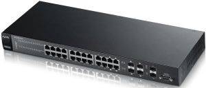 ZYXEL GS1910-24 24-PORT GBE SMART MANAGED SWITCH ZYXEL GS1910-24 24-PORT GBE SMART MANAGED SWITCH