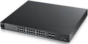 ZYXEL GS1910-24HP 24-PORT GBE SMART MANAGED POE+ SWITCH ZYXEL GS1910-24HP 24-PORT GBE SMART MANAGED POE+ SWITCH