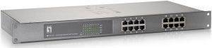 LEVEL ONE FEP-1611 16-PORT 10/100MBPS POE PLUS SWITCH LEVEL ONE FEP-1611 16-PORT 10/100MBPS POE PLUS SWITCH