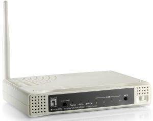 LEVEL ONE WBR-6603A 150MBPS WIRELESS ADSL2+ PSTN MODEM ROUTER
