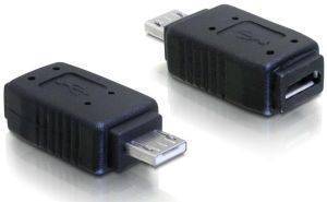 DELOCK 65032 USB MICRO-A+B FEMALE TO USB MICRO A-MALE ADAPTER