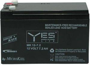 MICROKIEL MK 1272 12V-7,2AH MICROKIEL MK 1272 12V-7,2AH