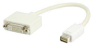 VALUELINE VLMP32550W0.20 MINI DVI TO DVI-D M/F ADAPTER 0.20M WHITE VALUELINE VLMP32550W0.20 MINI DVI TO DVI-D M/F ADAPTER 0.20M WHITE
