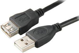 NATEC NKA-0358 USB2.0 EXTENSION CABLE 1.8M BLACK NATEC NKA-0358 USB2.0 EXTENSION CABLE 1.8M BLACK
