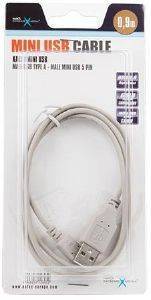 NATEC NKA-0431 EXTREME MEDIA MINI USB2.0 CABLE AM-BM 5P (CANON) 0.9M NATEC NKA-0431 EXTREME MEDIA MINI USB2.0 CABLE AM-BM 5P (CANON) 0.9M